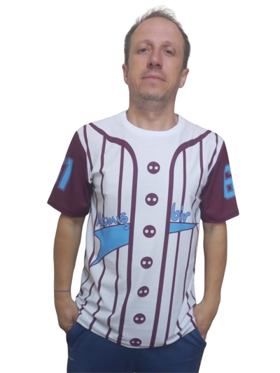 Erkek T-shirt 61 Numara Baskılı Siyah (kesik Elyaf Kumaş)