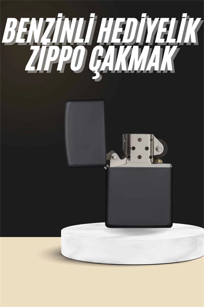 Erkeklere Özel Hediyelik Eşya  Metalik Benzinli Çakmak Doldurulabilir