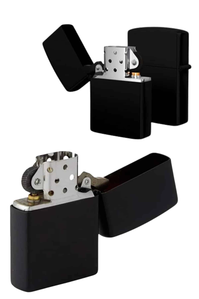 Erkeklere Özel Hediyelik Eşya  Metalik Benzinli Çakmak Doldurulabilir