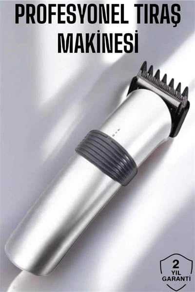 Erkeklere Özel Şarjlı Saç ve Sakal Kesme Tıraş Makinesi Seti