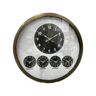 Eskitme 52 Cm Dünya Saati