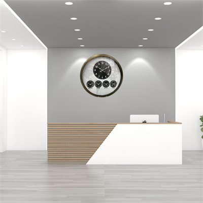 Eskitme 52 Cm Dünya Saati