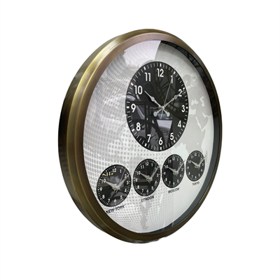 Eskitme 52 Cm Dünya Saati