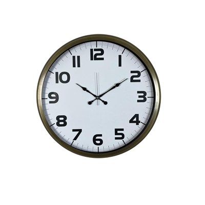 Eskitme 52 Cm Metal Klasik Duvar Saati