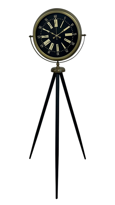 Eskitme İhtişam Tripod Ayaklı Saat