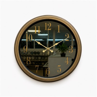 Eskitme Legacy Aynalı 40 x 40 Cm Duvar Saati