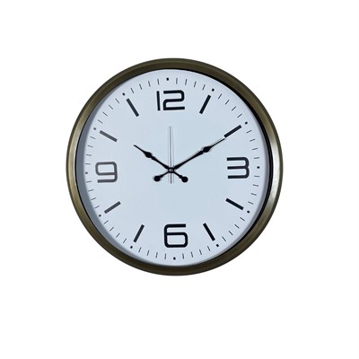 Eskitme Modern 52 Cm Metal Dekoratif Duvar Saati