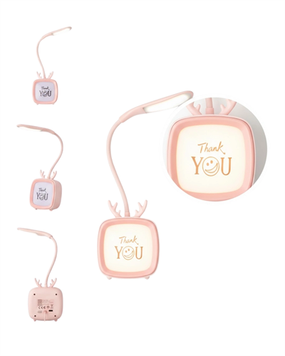 Esnek Gövdeli LED Masa Lambası Taşınabilir Gece Aydınlatması