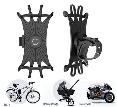 Esnek Silikon Örümcek Bisiklet Telefon Tutucu (3936)