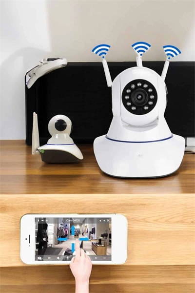 Ev Kamerası Wifi Kamerası Video Kayıt Çift Yönlü Hareket Sensörü Bebek