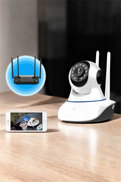 Ev Kamerası Wifi Kamerası Video Kayıt Çift Yönlü Hareket Sensörü Bebek