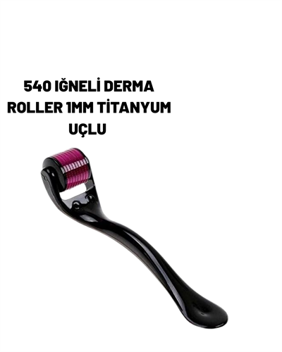 Ev Tipi Mikro İğneli Cilt Bakım Aleti – 1 mm Titanyum Roller