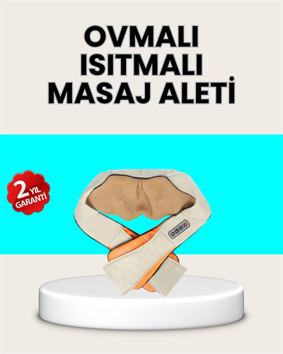 Ev Tipi Ovmalı Isıtmalı Boyun Omuz Bel Masaj Aleti Kolay Kullanım