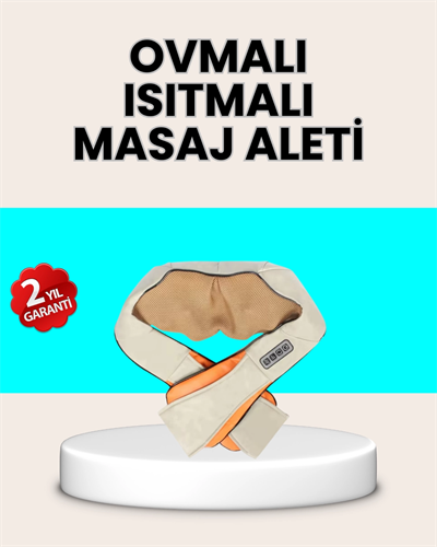 Ev Tipi Ovmalı Isıtmalı Boyun Omuz Bel Masaj Aleti Kolay Kullanım