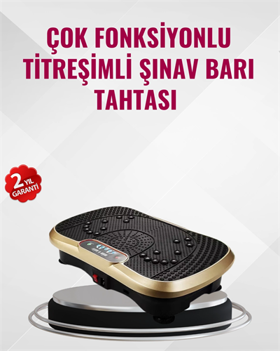 Ev Tipi Titreşimli Spor Aleti Yağ Yakım Destekli Tasarım