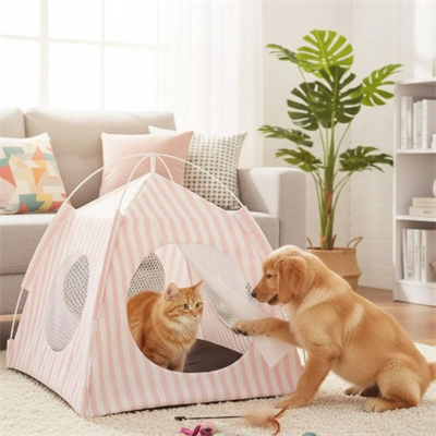 Evcil Hayvan Katlanabilir Oyun Çadırı