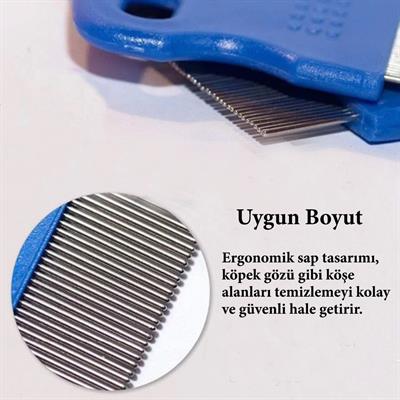 Evcil Hayvan Kedi Köpek Pire Tarağı ve Köpek Gözyaşı Lekesi Tarağı (3936)