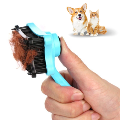 Evcil Hayvan Kedi Köpek Tüy Toplayıcı Otomatik Tuşlu Pet Tarak Bx40