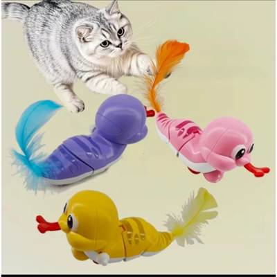 Evcil Hayvan Kedi Kurmalı Salyangoz Oyuncak