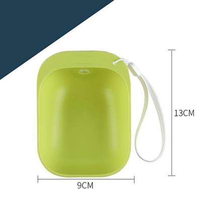 Evcil Hayvan Plastik Yıkanabilir Taşınabilir Su Şişesi Bağlantılı Su Kabı (3936)