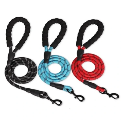 Evcil Hayvan Reflektörlü Fitil Gezdirme Tasması 8 mm x 120 cm