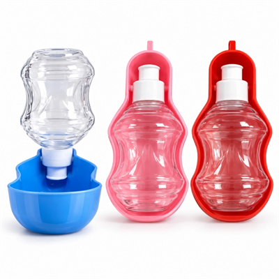 Evcil Hayvan Su Matarası - 250 ml - Taşınabilir - Plastik