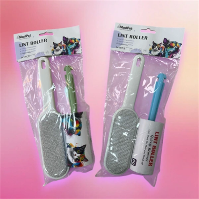 Evcil Hayvan Tüy Toplama Seti - 60 Yaprak Rulo ve Manyetik Tüy Toplama Aparatı