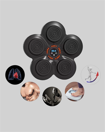 Evde Fitness İçin Akıllı Boks Makinesi Işıklı Vuruş Noktalı Bluetoothlu