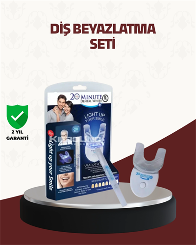 Evde Kullanıma Uygun LED Teknolojili Diş Beyazlatma Kiti