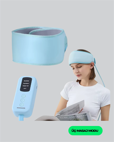 Evde Spa Etkisi Sunan Isıtmalı Baş Masaj Cihazı