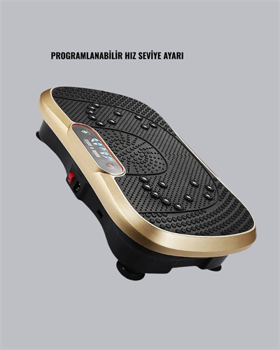 Evde Spor İçin Titreşimli Plate Fitness Platformu