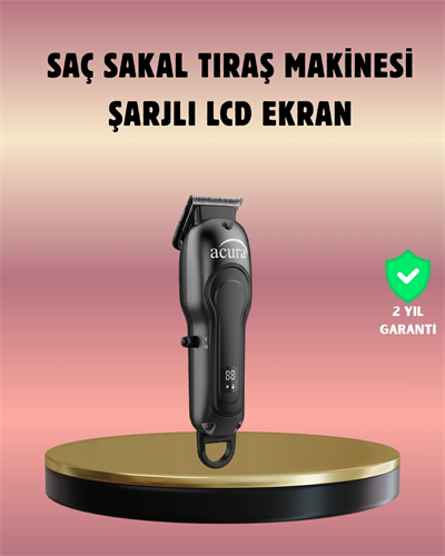 Evde ve Profesyonel Kullanıma Uygun Turbo Modlu Tıraş Makinesi
