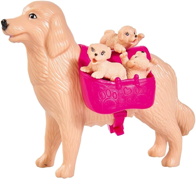 Evi Köpeği ve 3 Yavrusu SMB-105733072