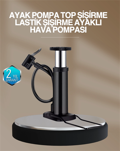 Extra Güçlü Ayak Pompası Otomobil Motosiklet Bisiklet Uyumlu