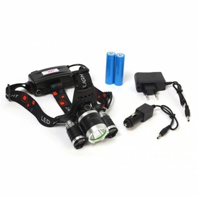 F.b.ı Br-5000 T6 5000 Lm 3xcree Xml-t6+2r5 Led Kafa Feneri