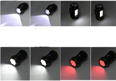 F.b.ı F-262 Yeni Güçlü Çift Taraflı Taşınabilir Spot Ve Işıldak Usb Powerbank Şarjlı Fener