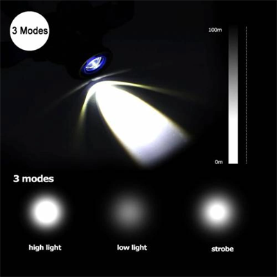 F.b.ı F-323 Q5 Led Lityum Polimer Su Geçirmez Şarjlı Kafa Feneri