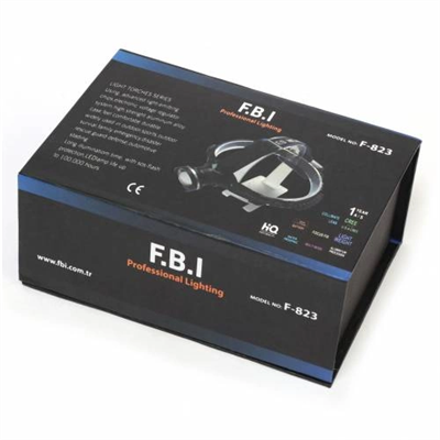 F.b.ı F-823 Xlm T6 Led Su Geçirmez Şarjlı Kafa Lambası