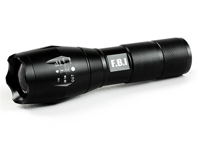 F.b.ı F-t3 Su Geçirmez Alüminyum Oksidiyon Şarjlı El Feneri