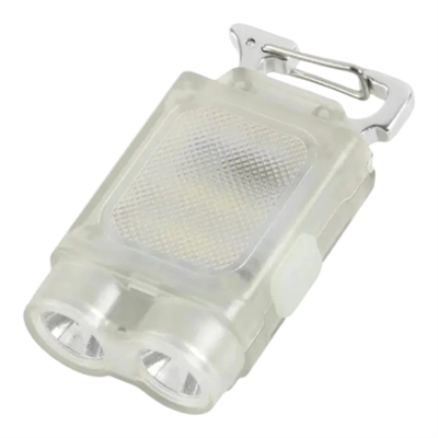 F.b.ı V15 Edc El Feneri 1200lm Anahtarlık Işık Tip-c Şarj Edilebilir Taşınabilir Mini Torch Mıknatıs Klips Ile Kamp Cep Fener