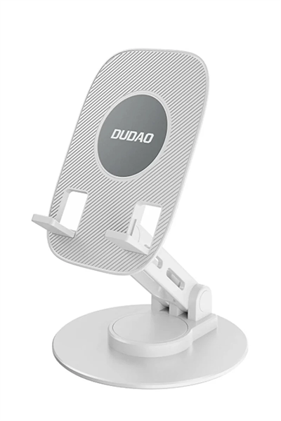 F17s  Masaüstü Telefon Tutucu Döner Tabanı Alüminyum Paslanmaz Çelik Katlanabilir