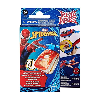 F8735 Spider-Man Ağ Ve Su Fırlatıcı Yedek Paket +3 yaş