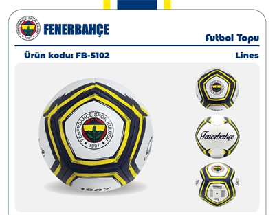 FB-5102 FENERBAHÇE FUTBOL TOPU LİNES-CNT