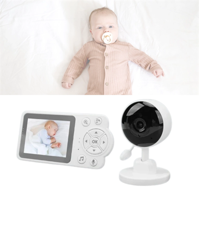 FHSS Teknolojili Güvenli Bebek Monitörü Net Görüntü