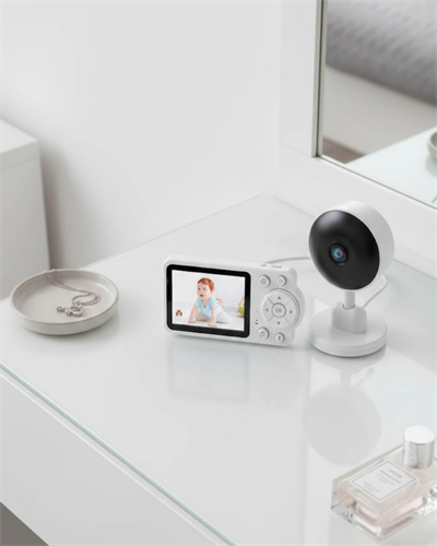 FHSS Teknolojili Güvenli Bebek Monitörü Net Görüntü