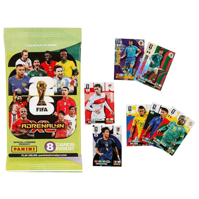 FIFA World Cup 2026 Adrenalyn XL Trading Card 8’li Paket