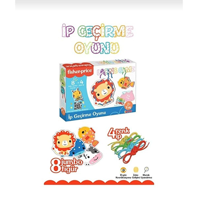 FP2748 FISHER PRICE İP GEÇİRME OYUNUC LACING GAME