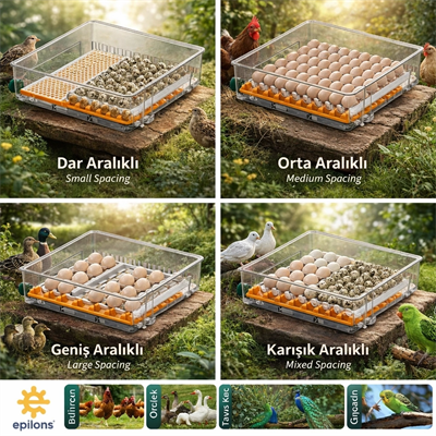 FX-128 Model Tam Otomatik Kuluçka Makinesi – Çift Katlı, Çift Güç Sistemli, Su Hazneli Yeni Nesil İnkübatör