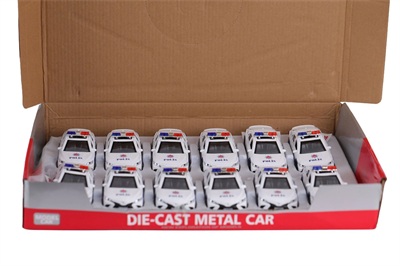 FY6238-12D DİSPLAYDA METAL ÇEK BIRAK POLİS ARABASI