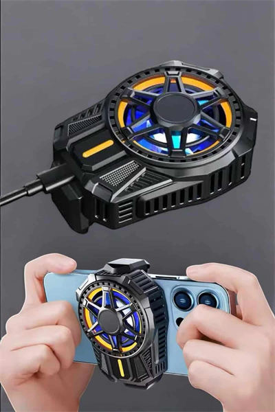 Fanlı Radyatör Soğutucu Telefon Soğutucu Tüm Telefonlara Uyumlu